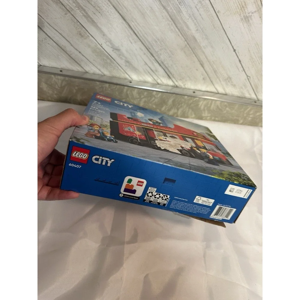LEGO CITY - 60407 - Double-Decker Sightseeing Bus -Med Damaged Box